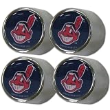 MLB Cleveland Indians Valve Stem Covers