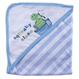Luvable Friends Animal Bath Tub Hooded Towel, Blue by Luvable Friends