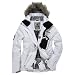 TOG 24 Sugar Womens Music Ski Jacket White - 14/16