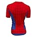 Super Heros Spiderman Men Compression Running Shirt Tight Sports Tee