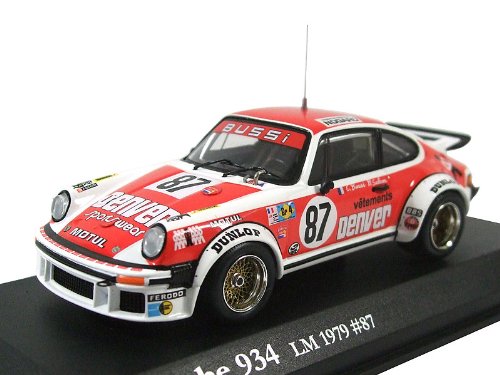Cover image : えい出版社【ミニカー】 1/43 【R002002】  ポルシェ 934 LM 1979 #87