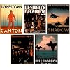 (17x22) Lot of 5 Serenity Movie Blue Sun Series 2 Travel Posters Prints