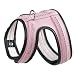Ferplast 76018016 Geschirr f�r Hunde, soft high-tech material, LUX P XS, A: 20-25 cm, B: 30-39 cm, rosa mit weissen Strassteinen