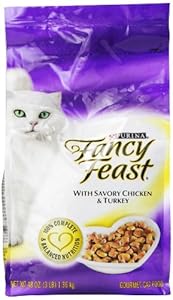 Purina Fancy Feast Gourmet Cat Food, With Savory Chicken & Turkey, 3-Pound Bags (Pack of 2) Purina Fancy Feast Gourmet Cat Food, With Savory Chicken & Turkey, 3-Pound Bags (Pack of 2)