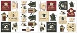 RoomMates RMK1254SCS Coffee Peel and Stick Wall Decal