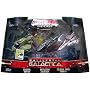 Battlestar Galactica Titanium 2007 Comic-Con Exclusive Diecast Mini 3-Pack (Colonial Raptor, Black Battlestar Gallactica & Colonial Viper Mark II)