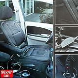 Auto Sitzauflage mit Heizfunktion 100×52 cm Wärmekissen Sitzheizung Auto Autositz-Heizung Autositzwärmer 12 v Autositzheizung