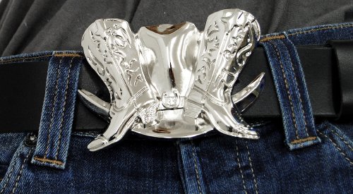 Coole Gürtelschnalle - Cowboy Boots