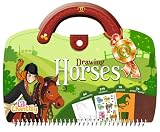 Drawing Horses [With Sticker(s) and Stencils] (Lili Chantilly)