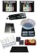 Super Scrap Jewelry Organizer Kit- Gold Purity Test, Jeweler's Magnifying Glass, Diamond Tester, Gra