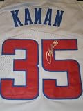 Los Angeles Clippers Chris Kaman Signed Autographed Basketball Jersey Authentic Certified Coa