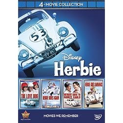 Disney 4-Movie Collection: Herbie (Love Bug / Herbie Goes Bananas / Herbie Goes To Monte Carlo / Herbie Rides Again)