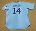 ERNIE BANKS Chicago Cubs Majestic Cooperstown THROWBACK Away Baseball Jersey