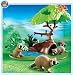 Playmobil Forest Lodge Raccoons