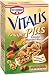 Dr. Oetker Vitalis Knusper Plus Schoko Mandel Nuss, 3er Pack (3 x 450 g Packung)