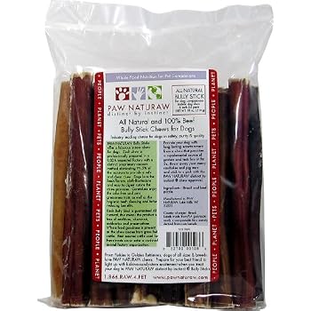 Set A Shopping Price Drop Alert For Paw Naturaw Bully Stick Chews for Dogs (24-Count, 6-Inch), 18-Ounce Bag