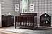 Serta Fall River 4-in-1 Convertible Baby Crib, Dark Chocolate