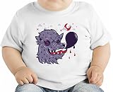 Werewolf night オーガニックベビーTシャツ 12 - 18 Months
