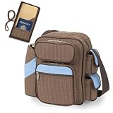 Picnic Time Passport Driftwood Polyester Carry-On w/ Passport Organizer (Driftwood)