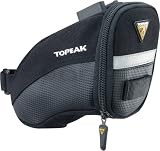 Topeak Aero Wedge Pack DX Bicycle Seat Pack with Fixer (Small)