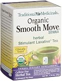 Cheap Traditional Medicinals Organic Smooth Move Herbal Stimulant Laxative Tea, 16-Count Wrapped Tea Bags (Pack of 6) by Traditional Medicinals