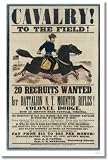 Civil War: Civil War Recruiting Poster Reproduction, Classroom Poster