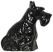 Ceramic Pottery Scottie Dog Bank Approx. 7.5"H