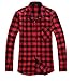 Benibos Men's Classic Long Sleeve Plaid Flannel Shirt