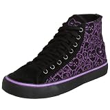 Draven Women's Skullentine High Top Sneaker
