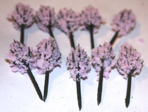 Cherry blossoms! This diorama tree 35mm 50 set model production trees railway architecture safari animal N gauge with premium tweezers