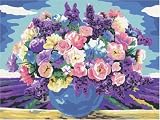 Ravensburger 288120 Malen nach Zahlen Blumige Gr��e - 