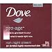 Dove Pro Age Rich Night Cream, 1.69 fl oz (50 ml) Bottle, (Pack of 2)