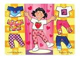 Melissa & Doug Girl Dress-Up Mix 'n Match Peg