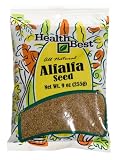 Review Health Best  / Health Best Alfalfa Seed, 9-Ounce Units (Pack of 6)