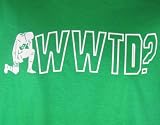 New York WWTD Tebowing Tim Tebow Jets Football Broncos Jesus Green T-Shirt (Large)