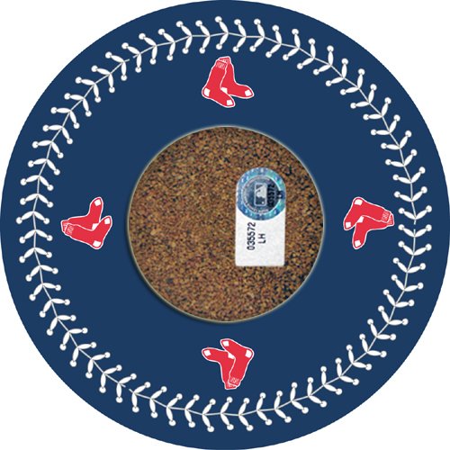 Steiner Sports MLB Boston Red Sox Blue with White Stitching Coasters (Set of 4)