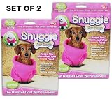 "SNUGGIE" FOR DOGS - SIZE SMALL PINK SET OF 2 HyperLink