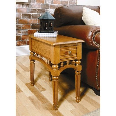 American Tapestry Chairside Table Ginger Oak
