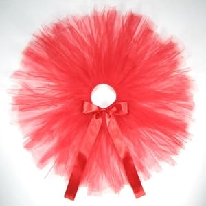 Strawberry Tallcake - Tutu Skirt with Bow for Baby, Girl, Toddler & Woman - Rosy Red