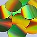 Round Sequin 60mm Lime Green Lazersheen Reflective Metallic Loose Couture Paillettes