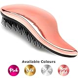 #1 BEST Detangling Brush - Lily England Detangler brush for Wet, Dry, Fine, Thick & Kids Hair. No More Tangle! 100% Lifetime 'Happiness' Guarantee! Rose Gold