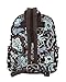 Belvah Womens Quilted Cotton Floral Backpack Bag