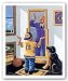 Definitely A Q - Omega Psi Phi by Lester J. Kern 18x24 Art Print Poster