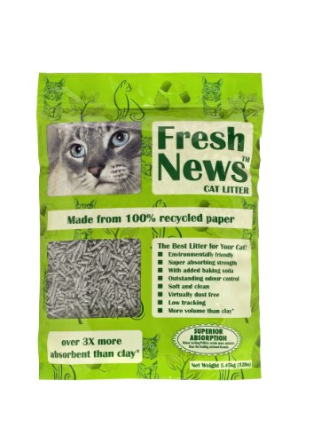 Fresh News Post Consumer Paper Pellet Cat Litter