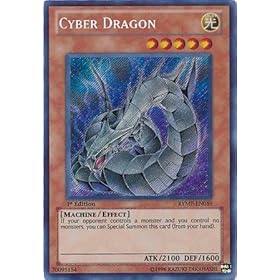  Yu-Gi-Oh! - Cyber Dragon (RYMP-EN059) - Ra Yellow Mega-Pack - 1st Edition - Secret Rare