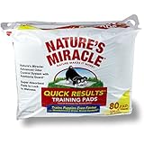 Nature's Miracle Quick Results Training Pads, 80-Count (P-5280)
