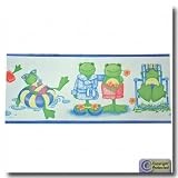 Spa Frogs Wall Border