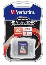 Verbatim 47265 32GB Class 6 SDHC Video Card