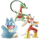Pokemon Jakks Pacific Battle Frontier Series 1 Basic Figure 3-Pack Munchlax, Grovyle and Blaziken