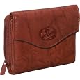 Buxton Heiress Leather Zip Purse